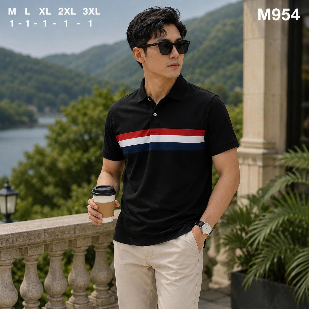 Áo polo nam giá sỉ